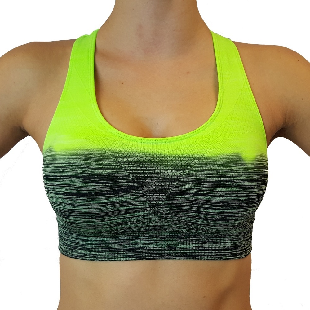 Ombre Sports Bra RacerBack NO PADS